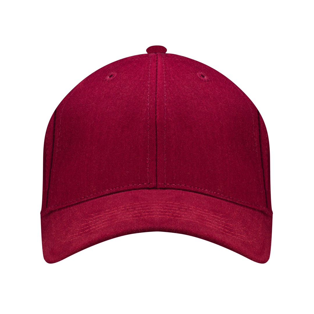 Peaked cap 6-panels with metal clip